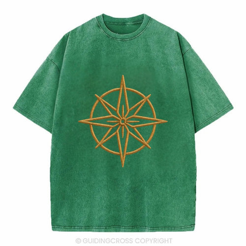 Compass Rose  - Vintage T-shirt