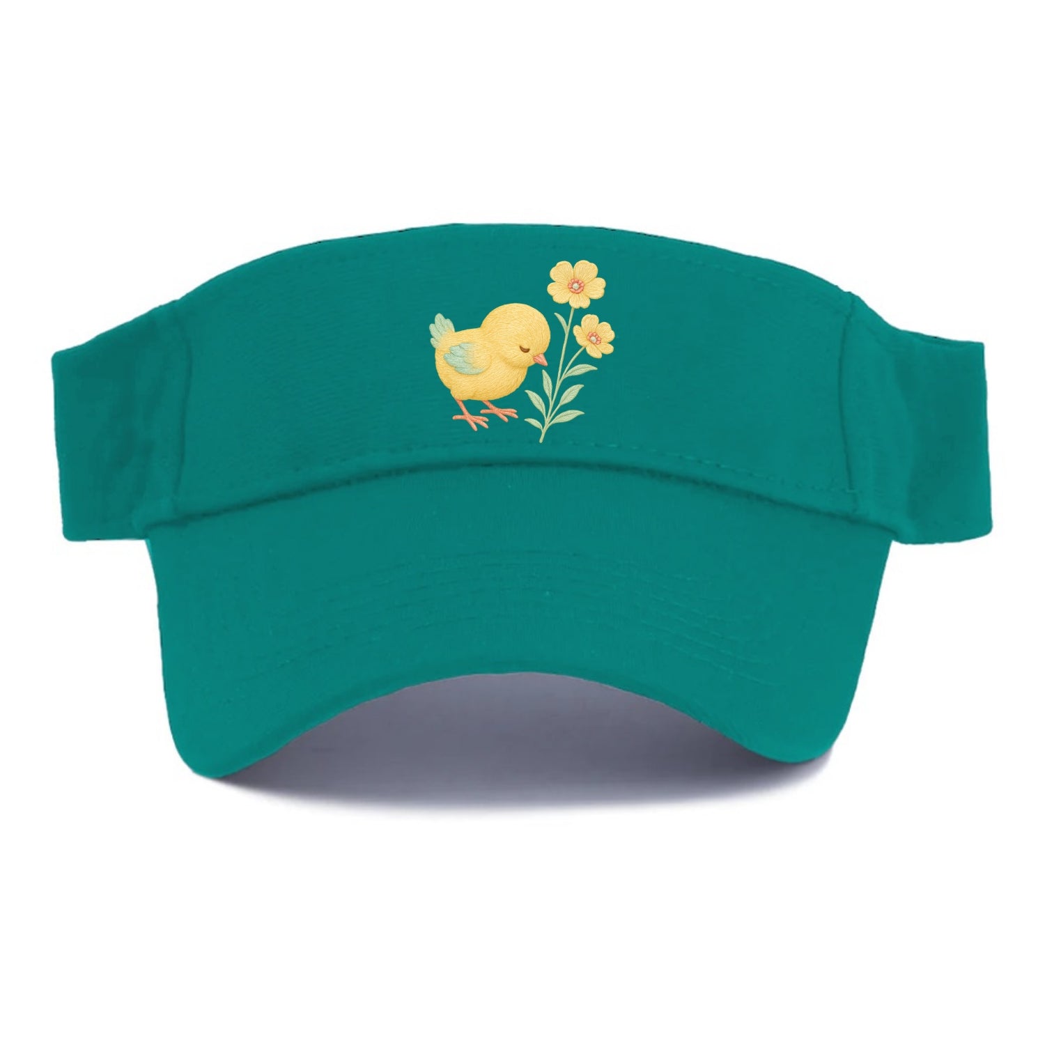 Yellow Chick - Visor - Forest Mist(Green)