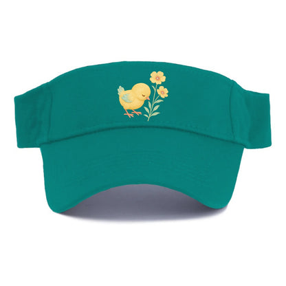 Yellow Chick - Visor - Forest Mist(Green)