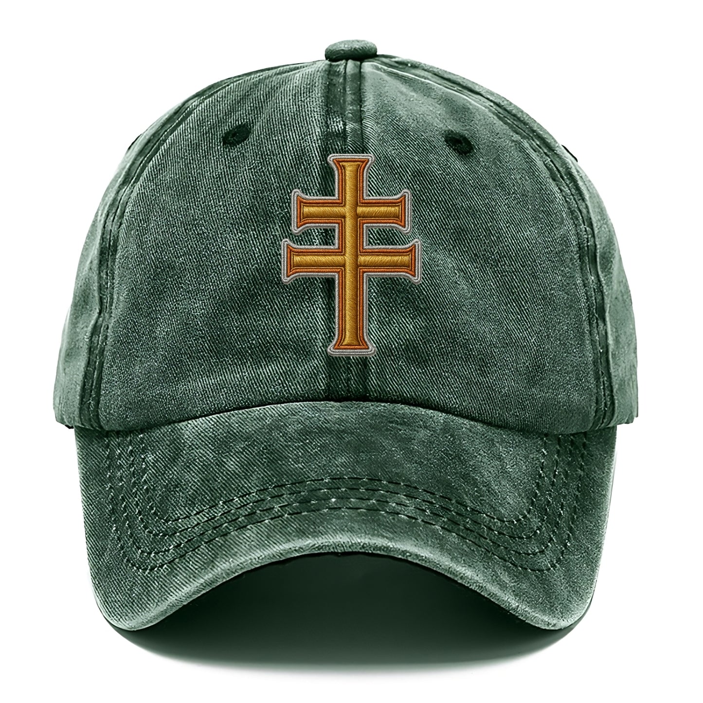 Patriarchal Cross - Classic Cap - Forest Mist(Green)
