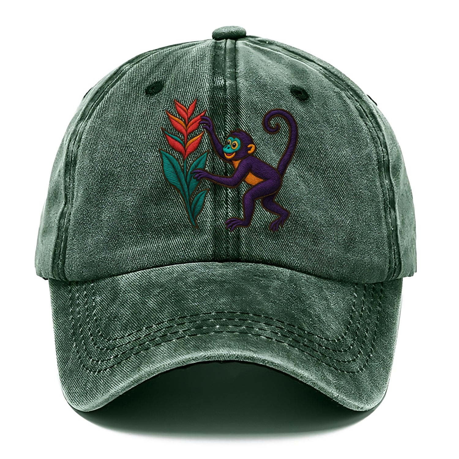 Spider Monkey - Classic Cap - Forest Mist(Green)