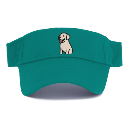 Labrador - Happy panting expression - Visor - Forest Mist(Green)