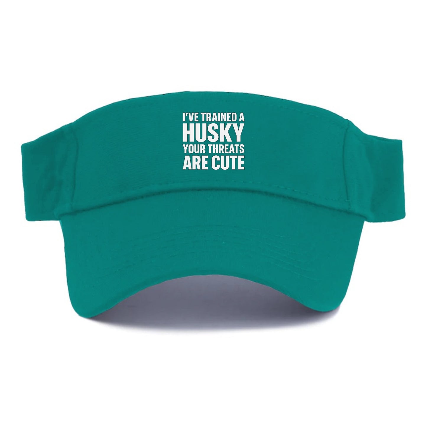I've trained a husky, your threats are cute - Visor - Forest Mist(Green)