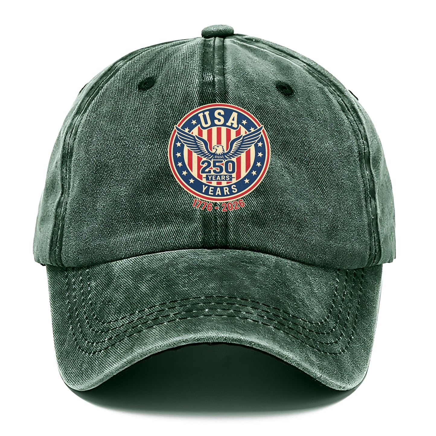 Usa 250 Years Eagle Seal - Classic Cap - Forest Mist(Green)