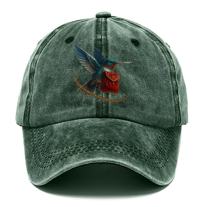 Frostbite Hummingbird Courier  - Classic Cap - Forest Mist(Green)