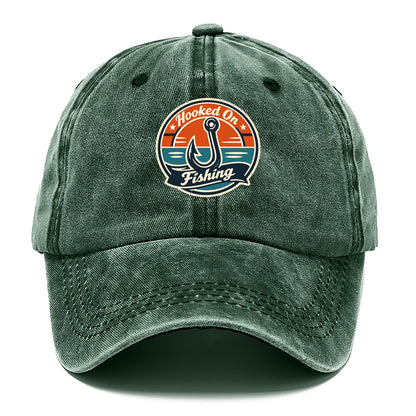 Angler's Emblem of Passion - Classic Cap - Forest Mist(Green)