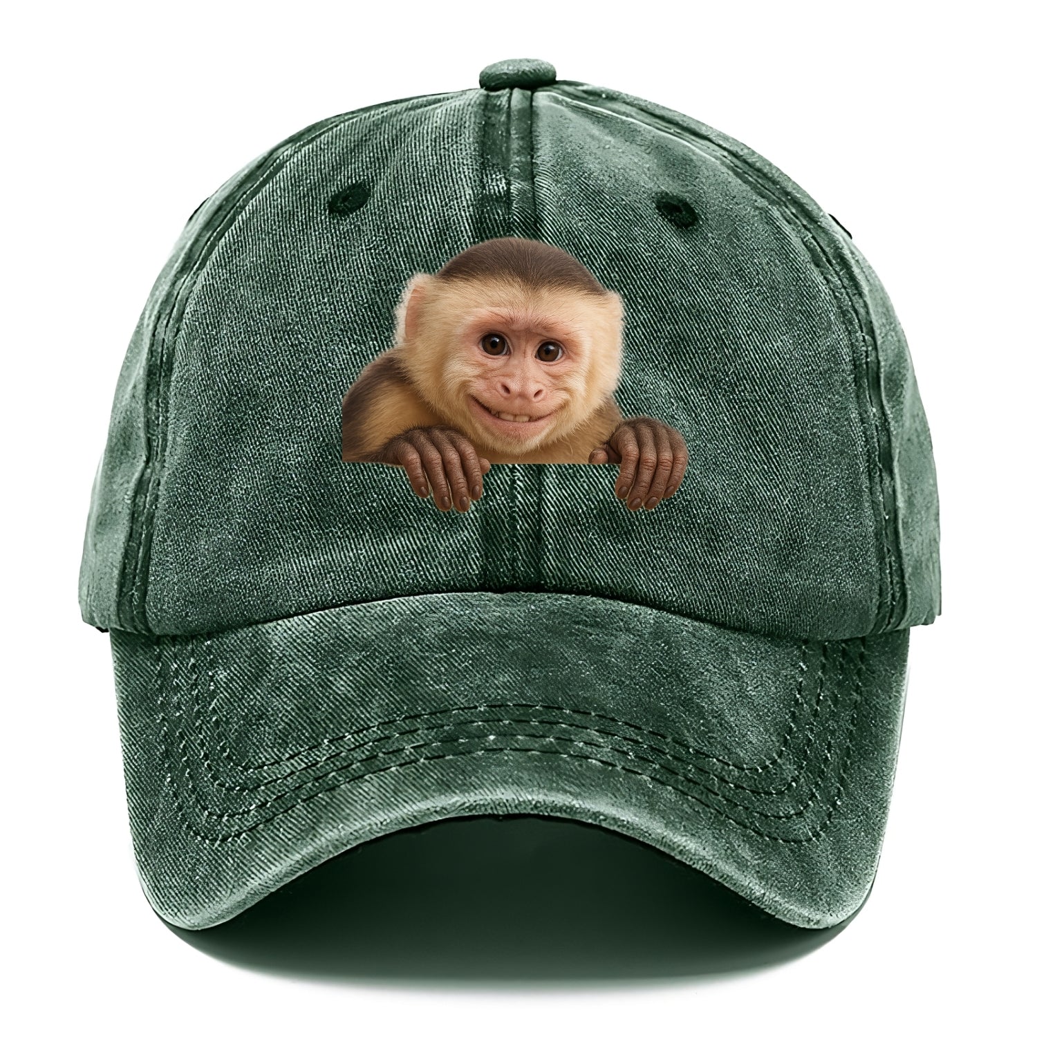 Capuchin Monkey  - Classic Cap - Forest Mist(Green)
