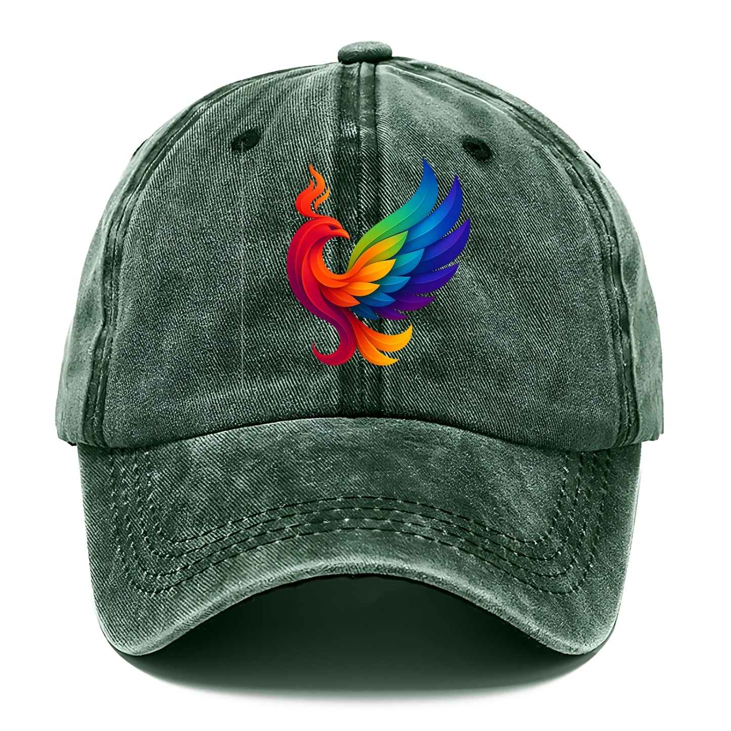 Liberation Bird - Phoenix with each feat - Classic Cap - Forest Mist(Green)