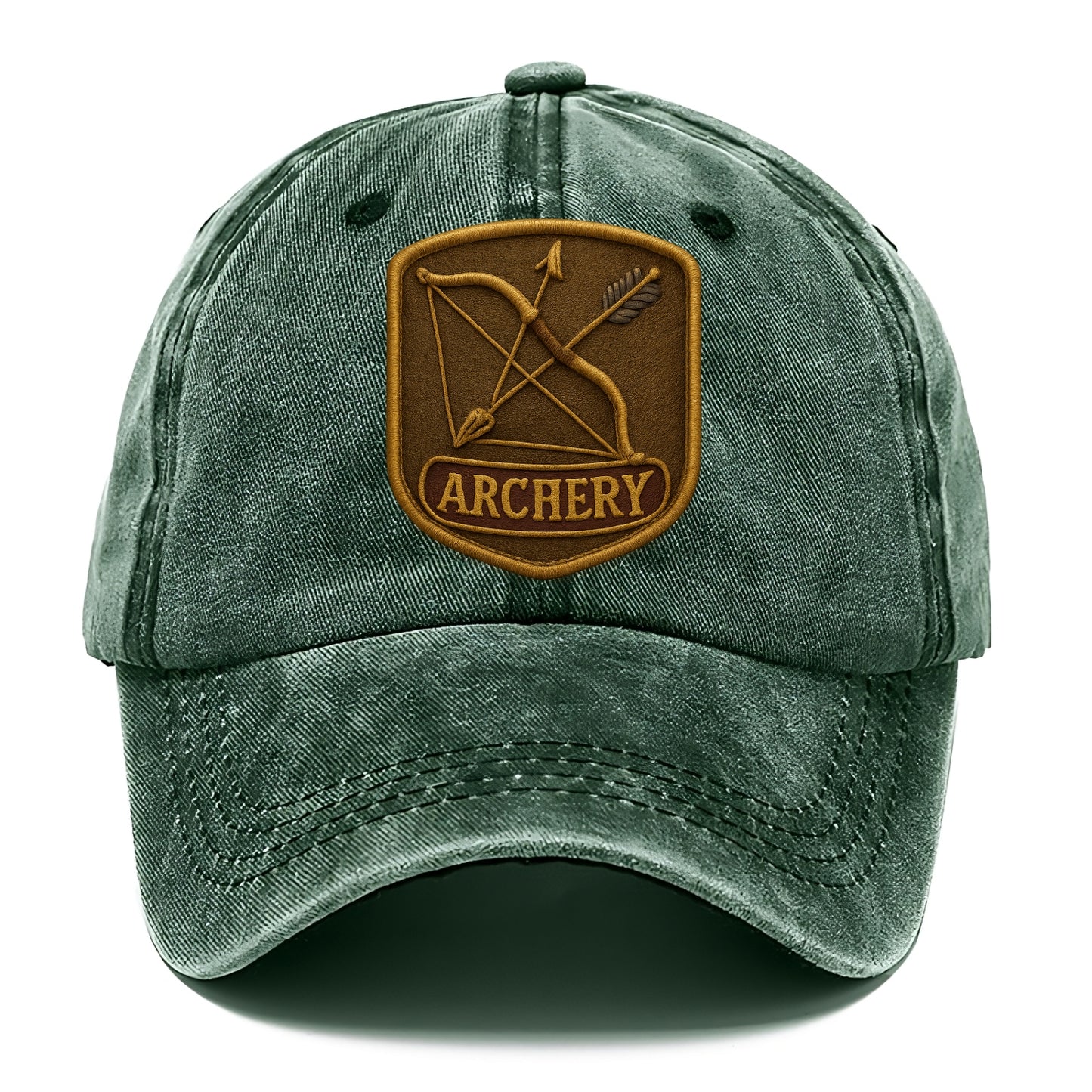 Bow and arrow crossed - archery enthusiast - Classic Cap - Forest Mist(Green)