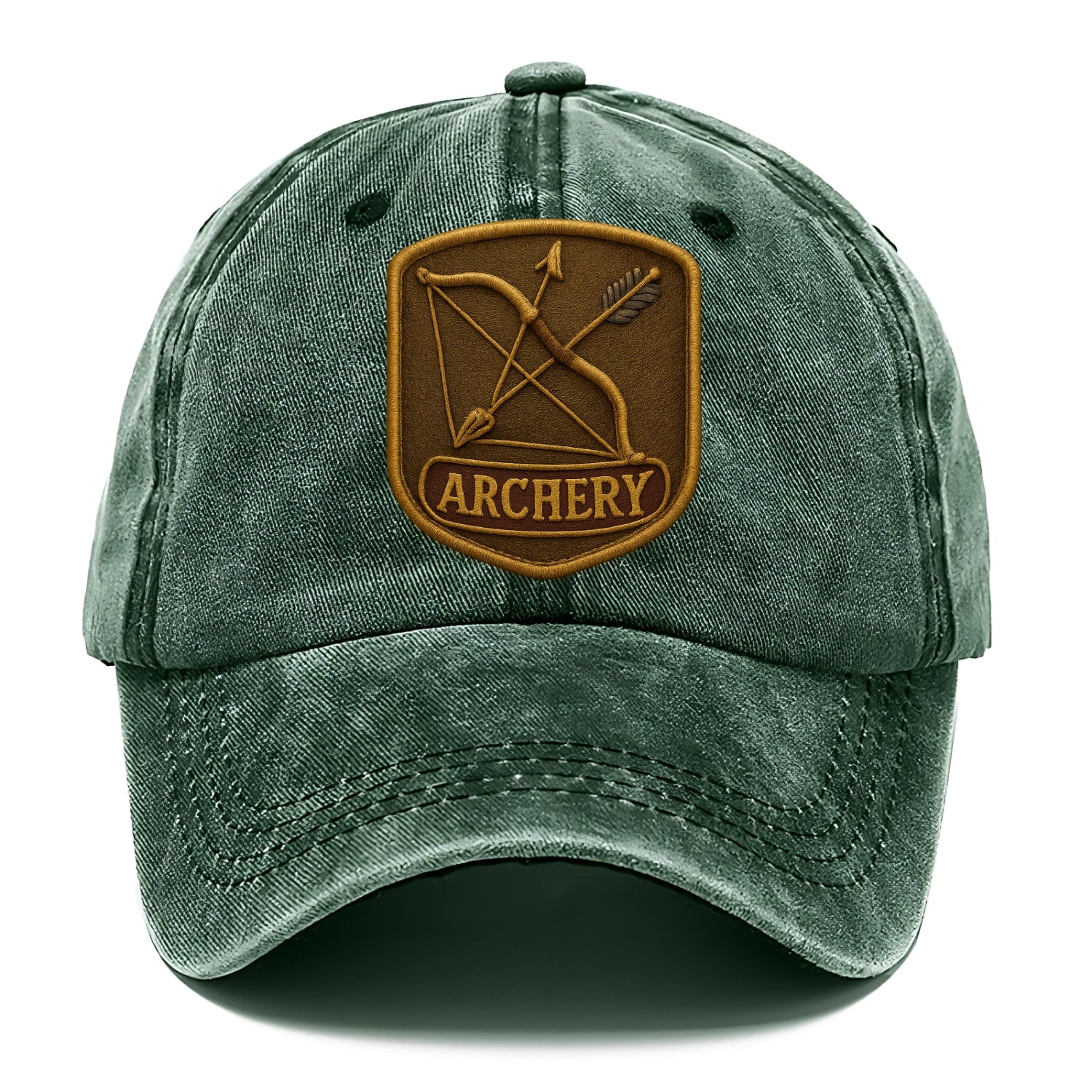 Bow and arrow crossed - archery enthusiast - Classic Cap - Forest Mist(Green)