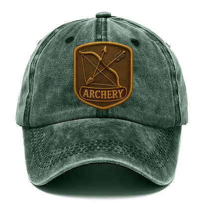 Bow and arrow crossed - archery enthusiast - Classic Cap - Forest Mist(Green)