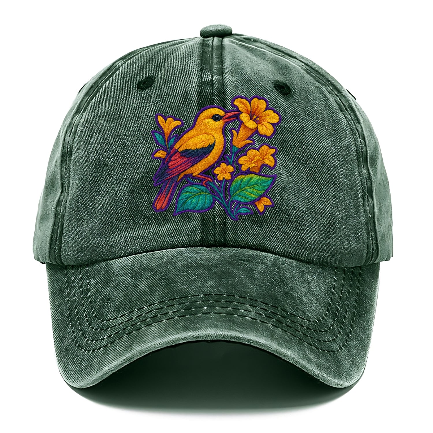 Golden Oriole - Classic Cap - Forest Mist(Green)