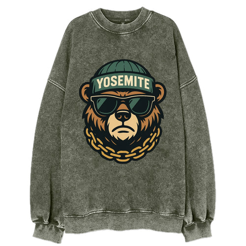 Yosemite Bear - Vintage Sweatshirt