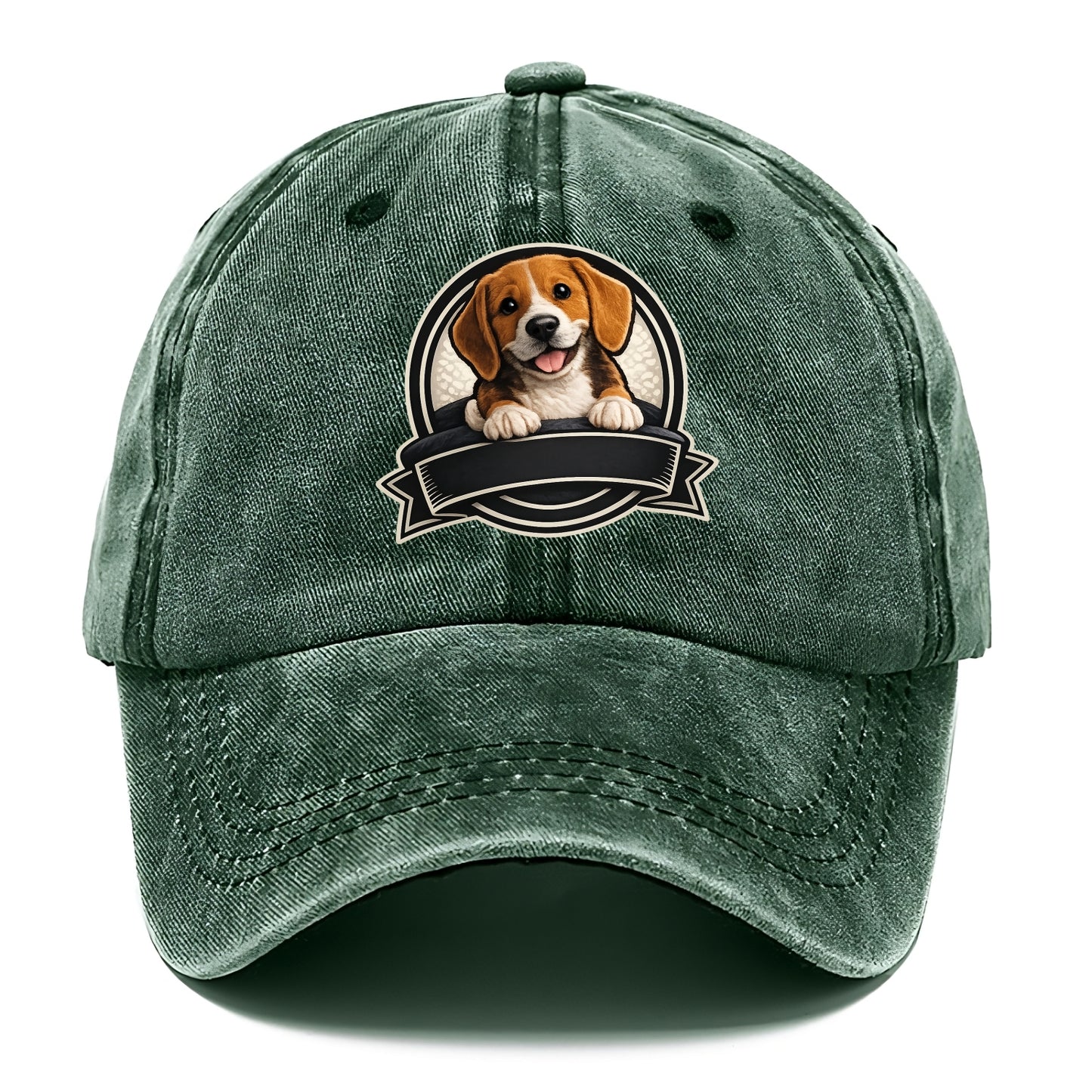 Paws Up Beagle - Classic Cap - Forest Mist(Green)