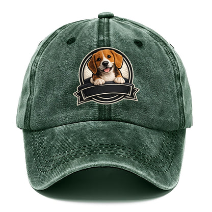 Paws Up Beagle - Classic Cap - Forest Mist(Green)