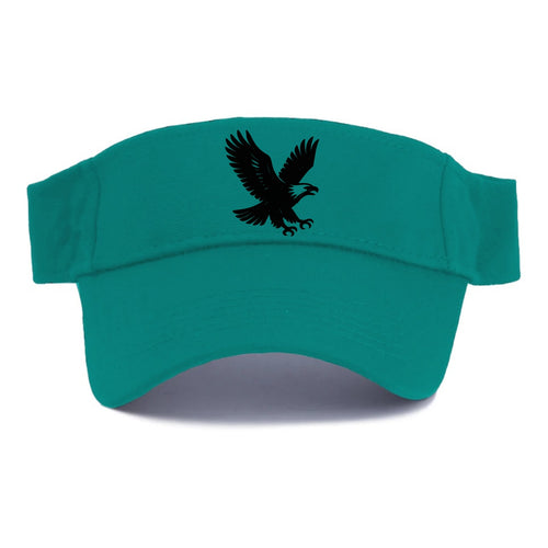 Eagle in flight - liberty and independence ink brushstrokes - Visor