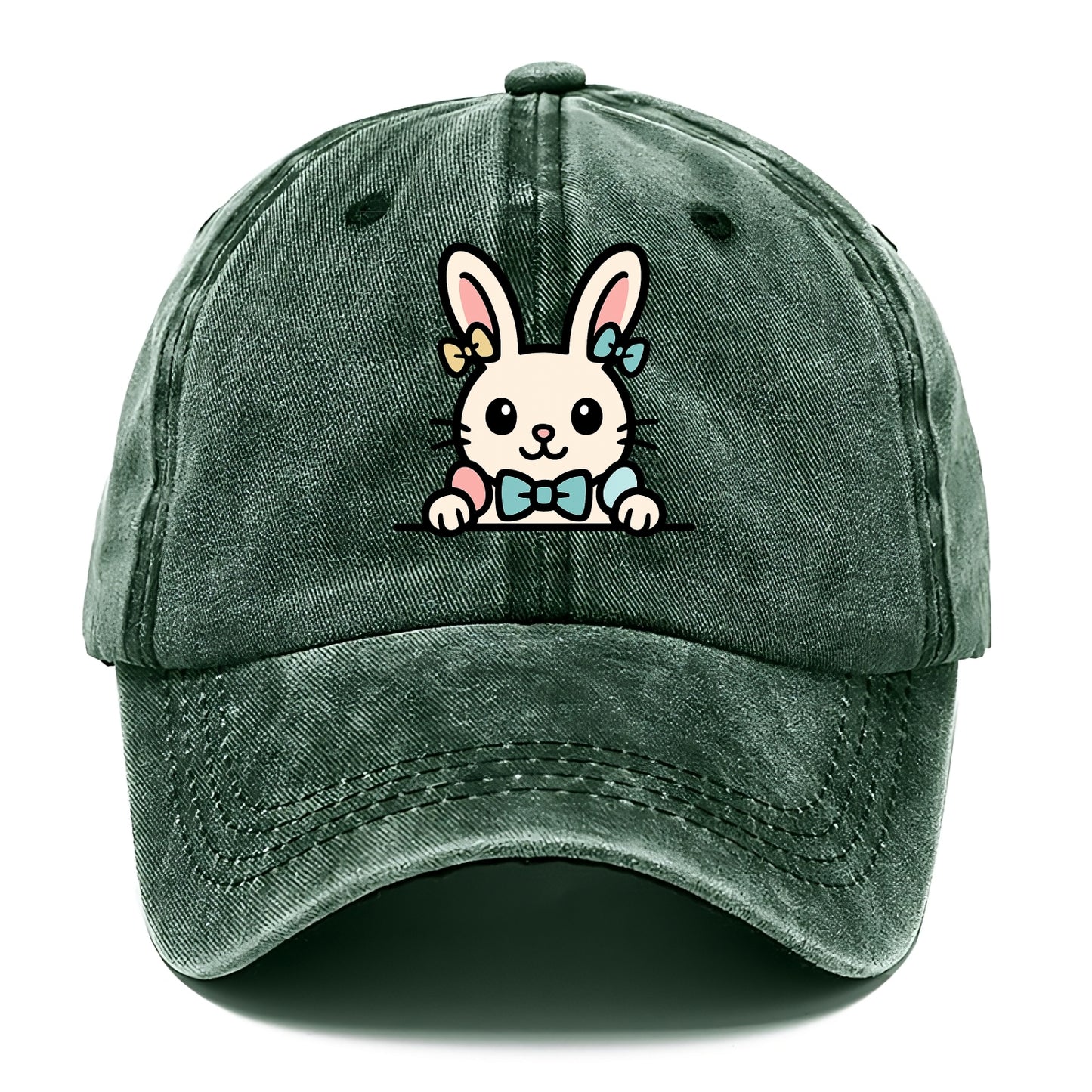 Easter Bunny  - Classic Cap - Forest Mist(Green)