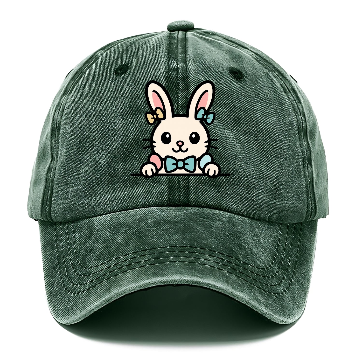 Easter Bunny  - Classic Cap - Forest Mist(Green)