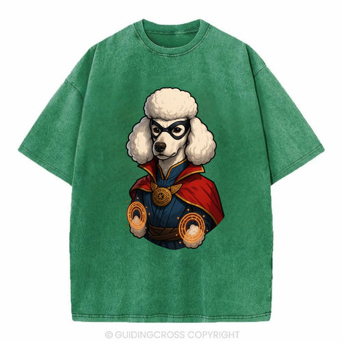 Poodle Doctor Strange  - Vintage T-shirt