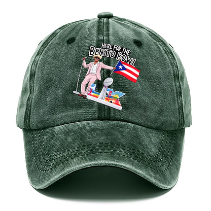 Here For The Bento Bowl - Classic Cap - Forest Mist(Green)