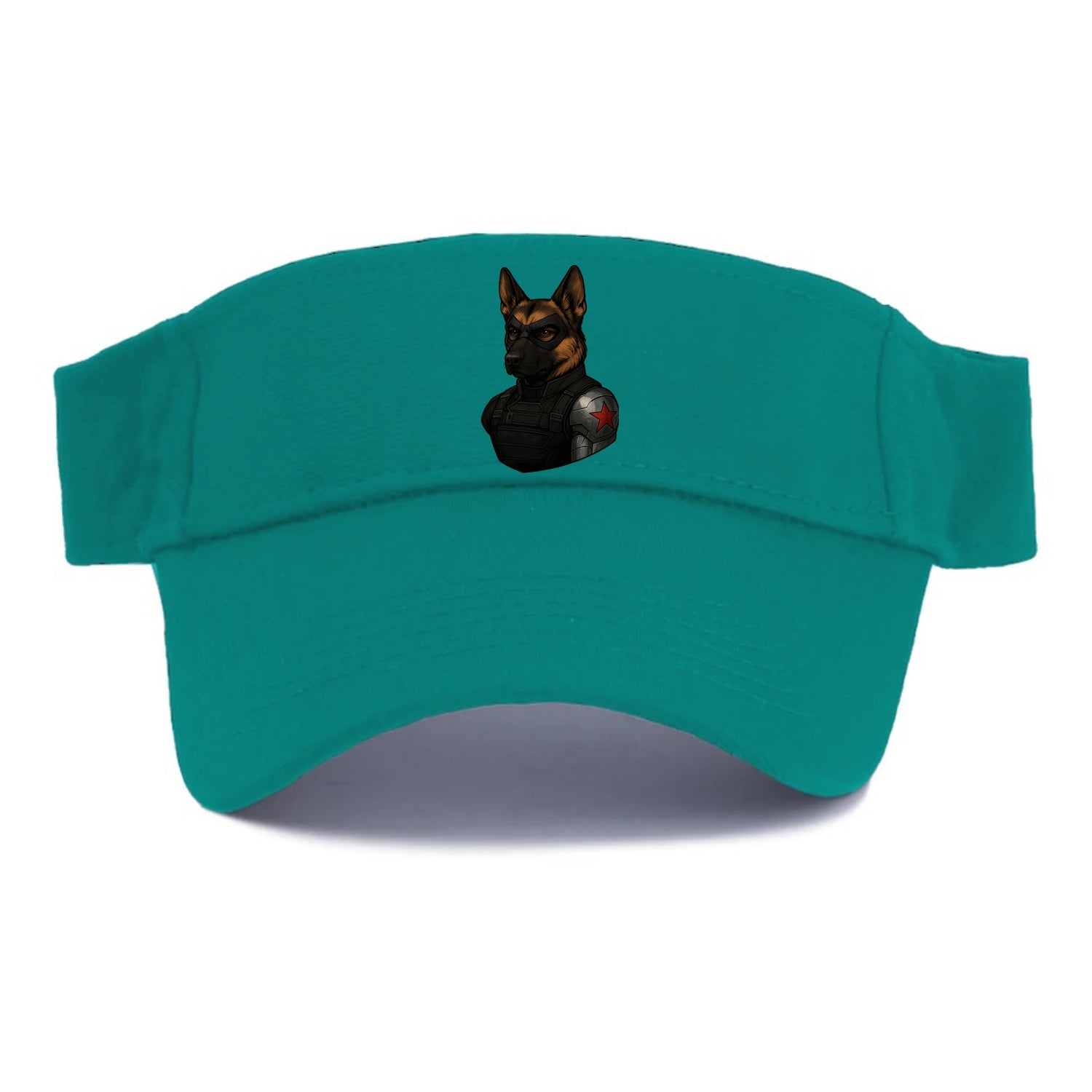 German Shepherd Winter Soldier  - Visor - Forest Mist(Green)