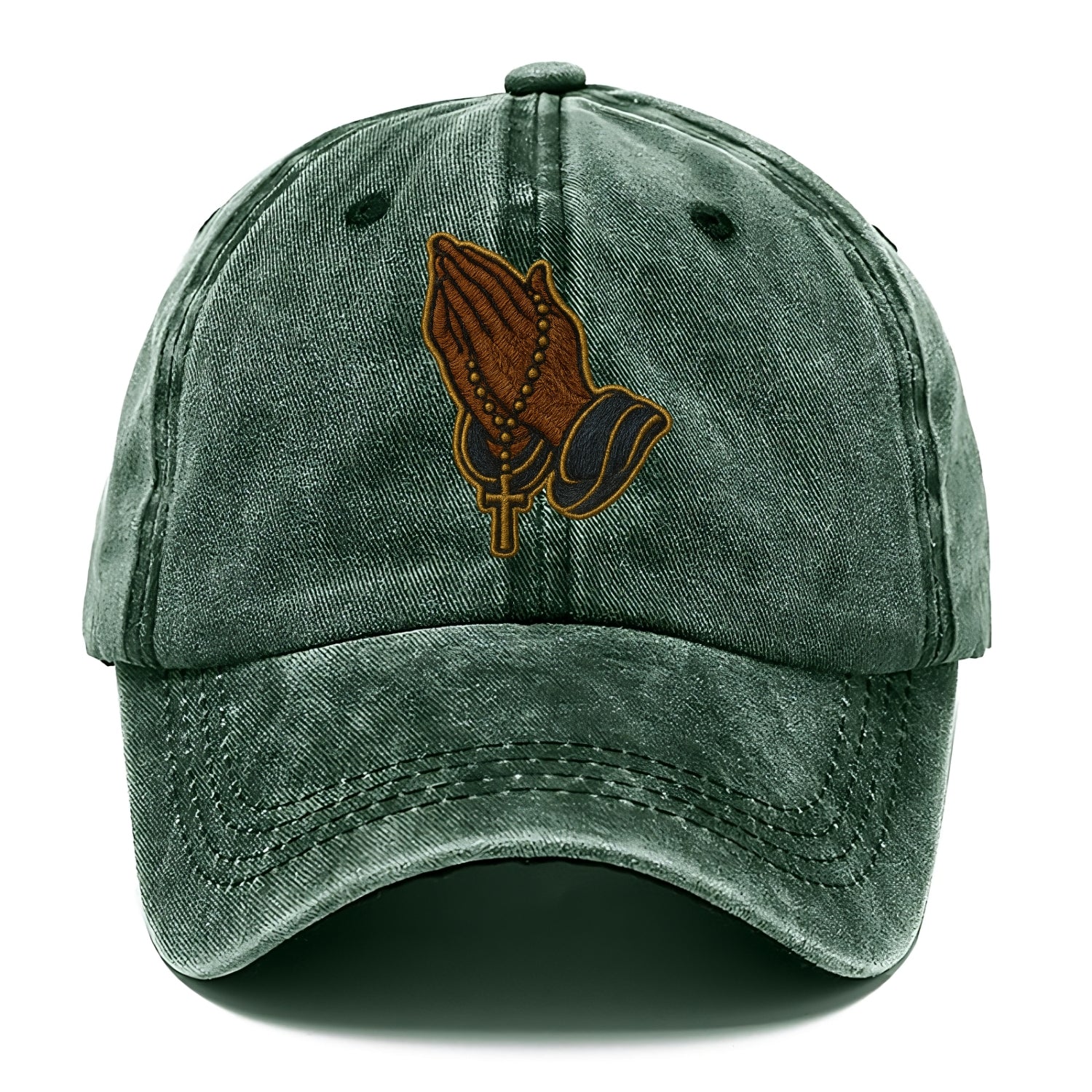 Praying Hands  - Classic Cap - Forest Mist(Green)