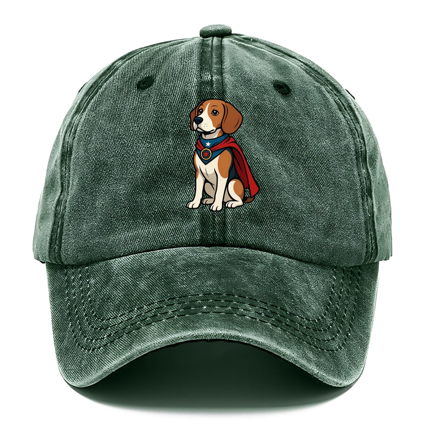 Beagle Patriotic Hero  - Classic Cap - Forest Mist(Green)