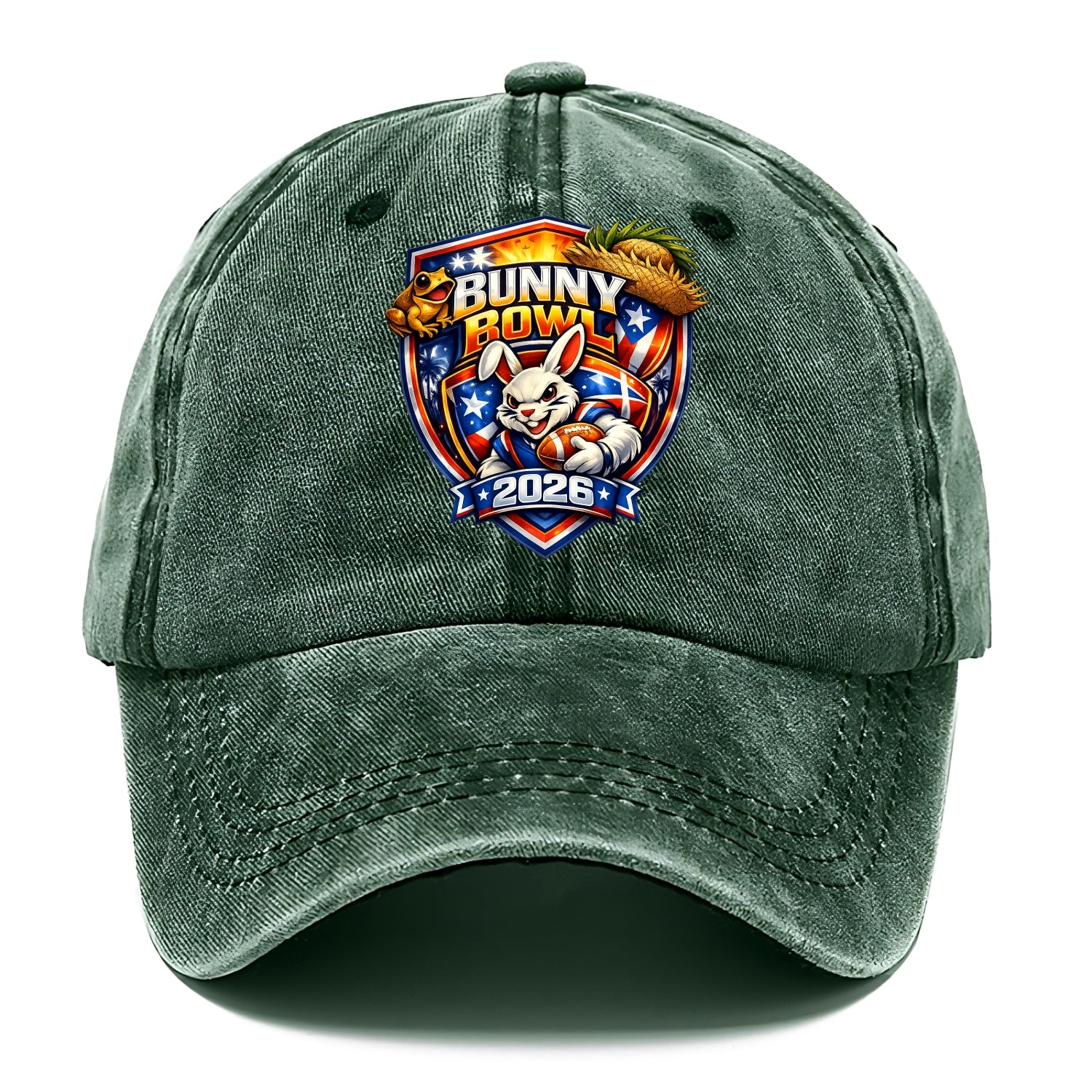 Bunny Bowl 2026 - Classic Cap - Forest Mist(Green)