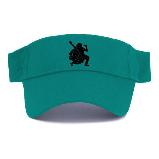 Opera singer powerful finale - Visor - Forest Mist(Green)