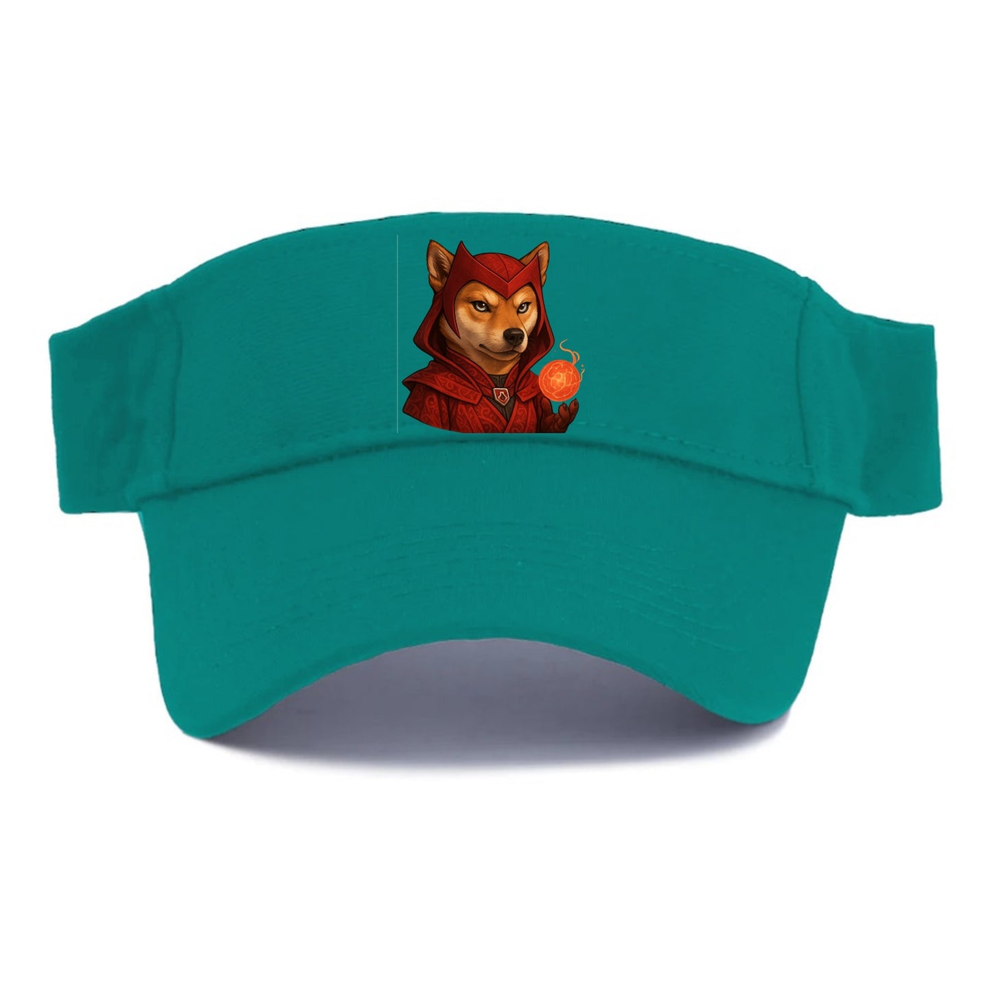 Shiba Inu Scarlet Witch  - Visor - Forest Mist(Green)