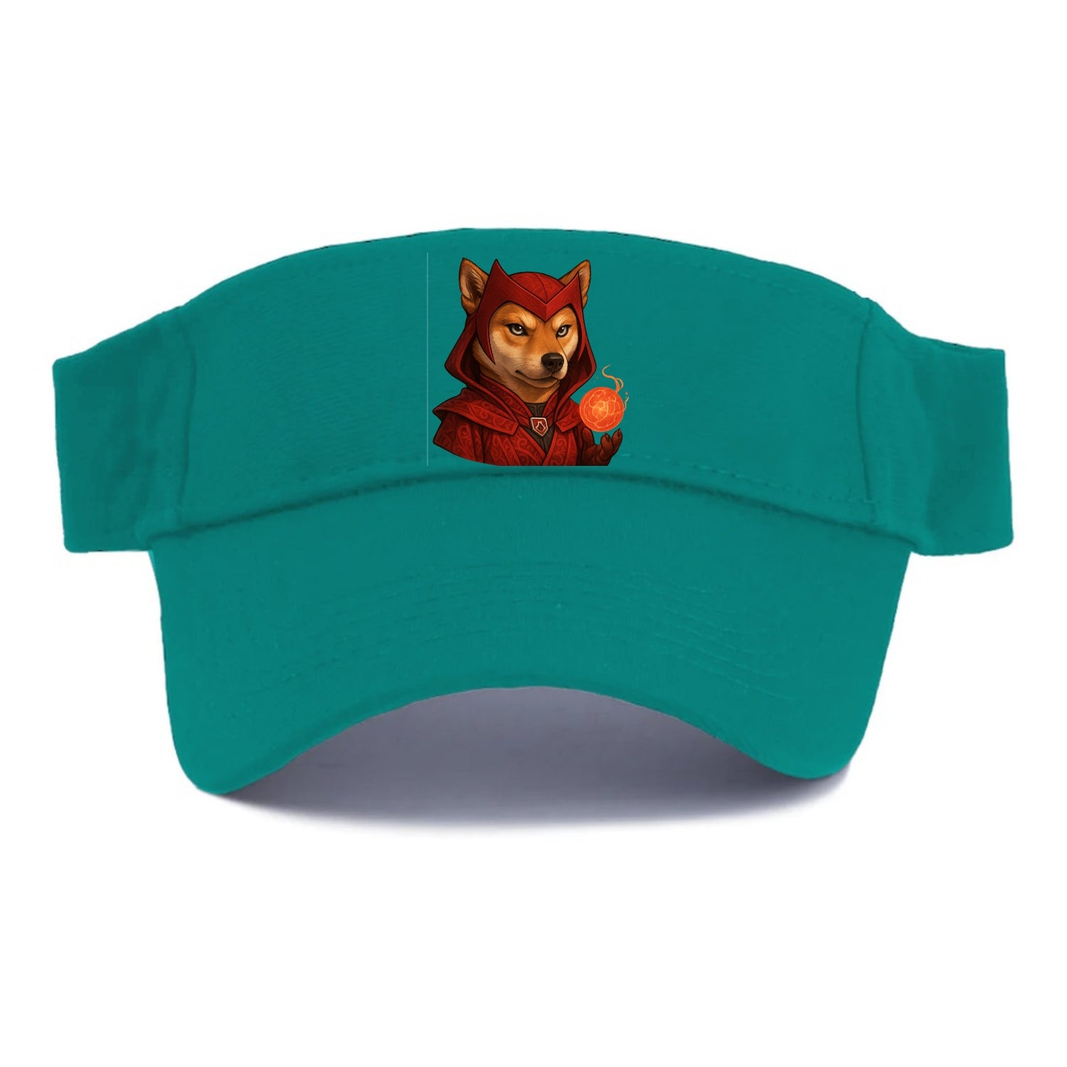 Shiba Inu Scarlet Witch  - Visor - Forest Mist(Green)