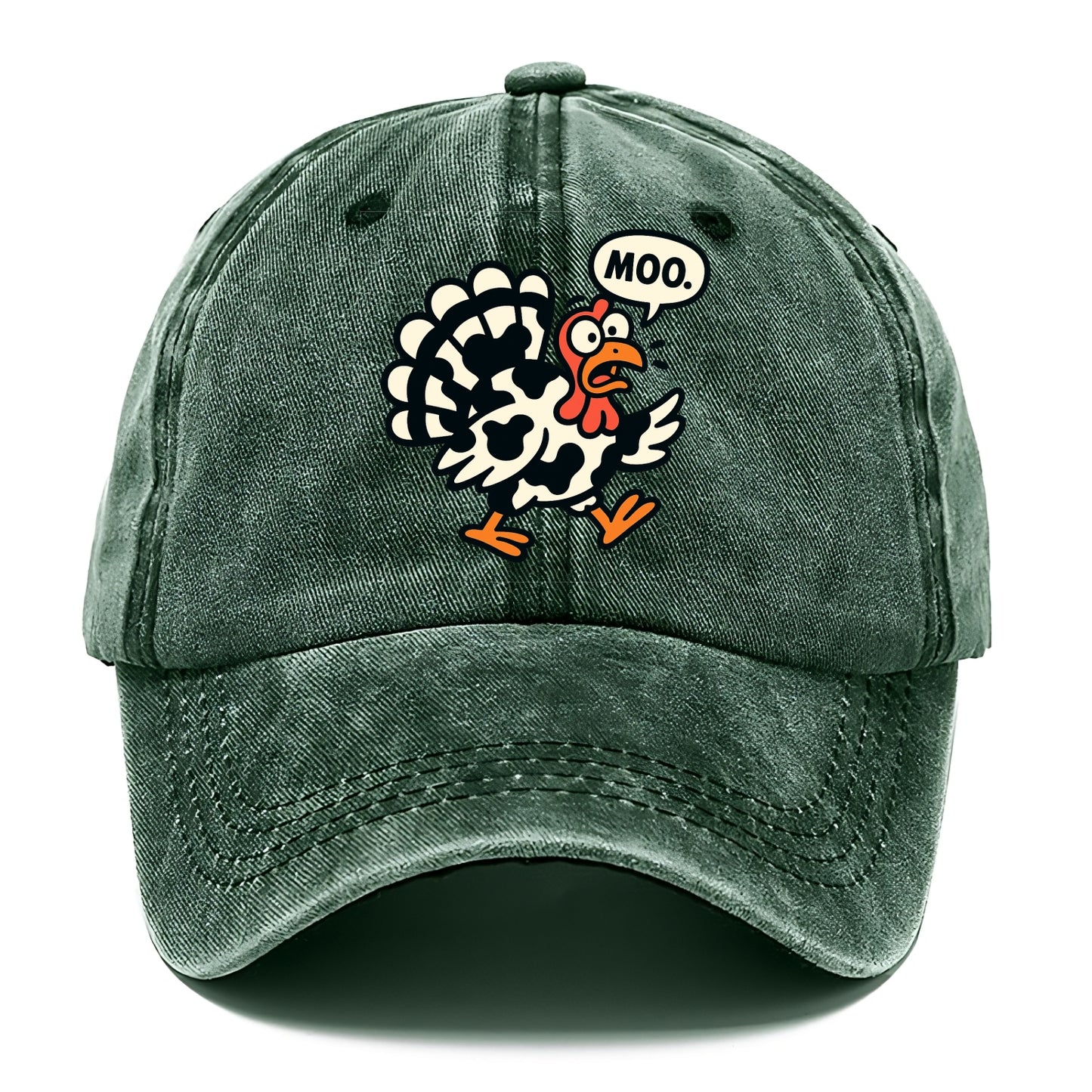 Mooing Turkey - Classic Cap - Forest Mist(Green)