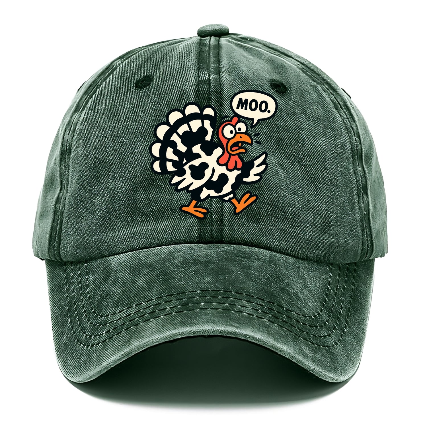 Mooing Turkey - Classic Cap - Forest Mist(Green)