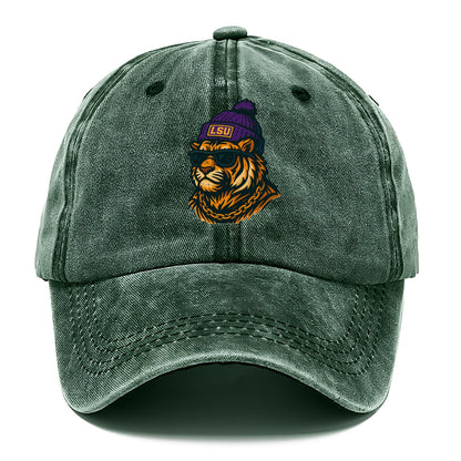 LSU Mike Tiger - Classic Cap - Forest Mist(Green)