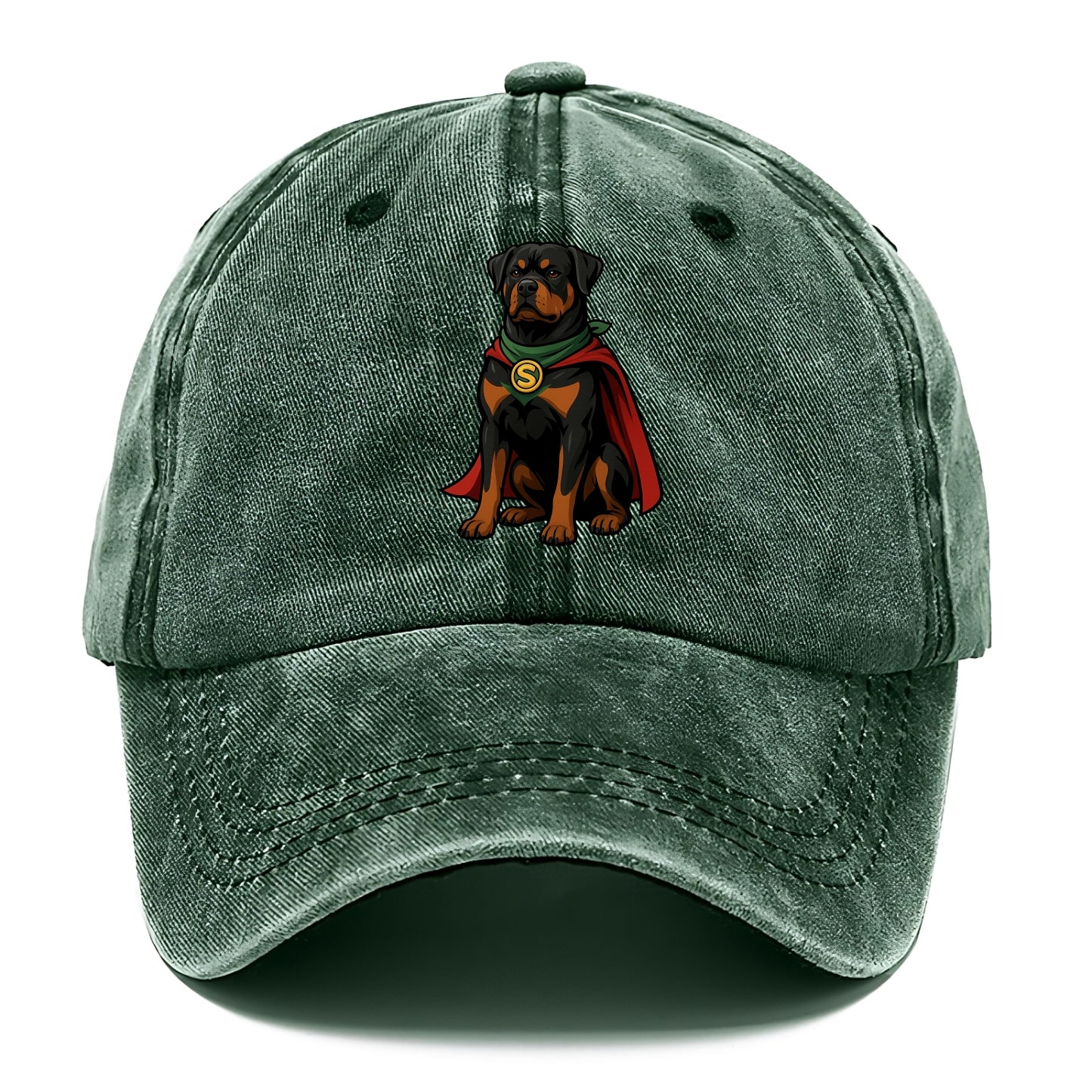 Rottweiler Strong Hero  - Classic Cap - Forest Mist(Green)