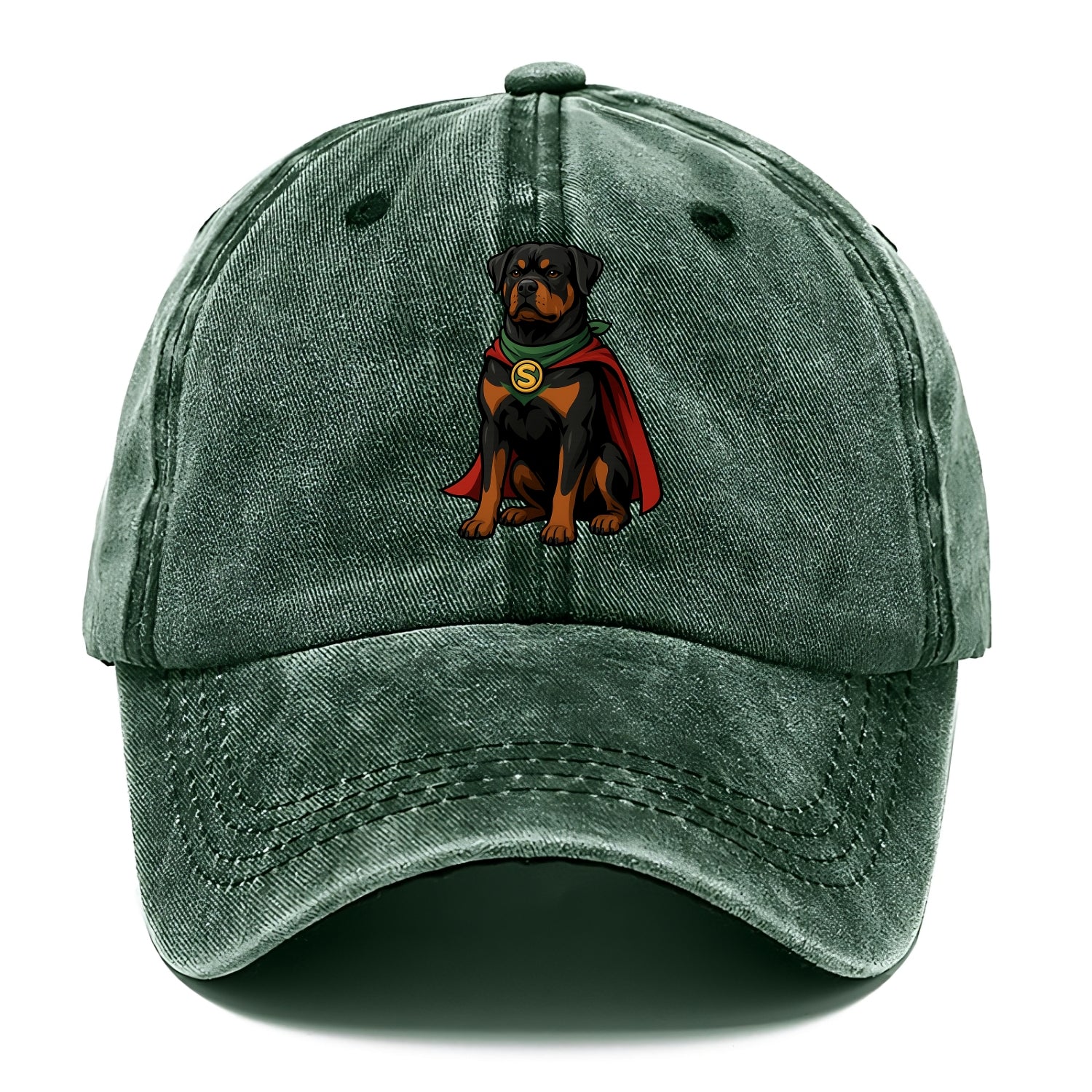 Rottweiler Strong Hero  - Classic Cap - Forest Mist(Green)
