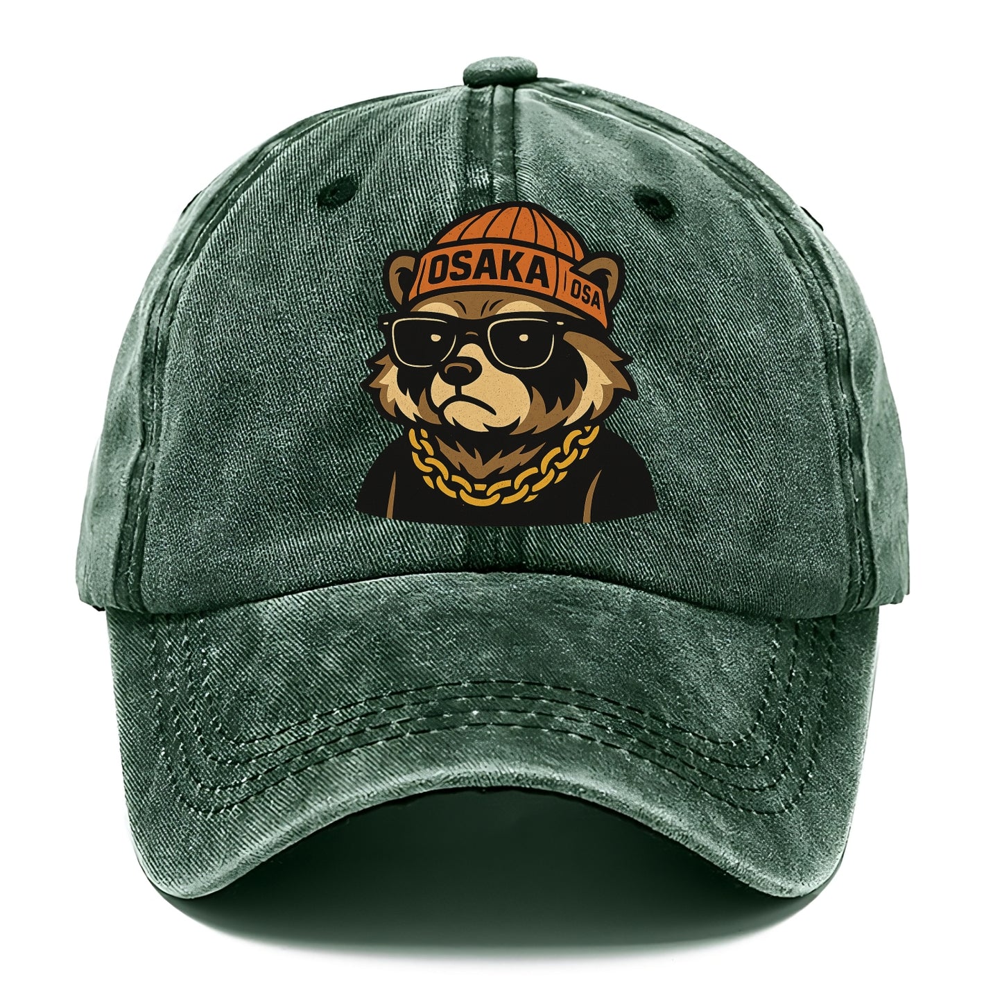 Osaka Tanuki - Classic Cap - Forest Mist(Green)