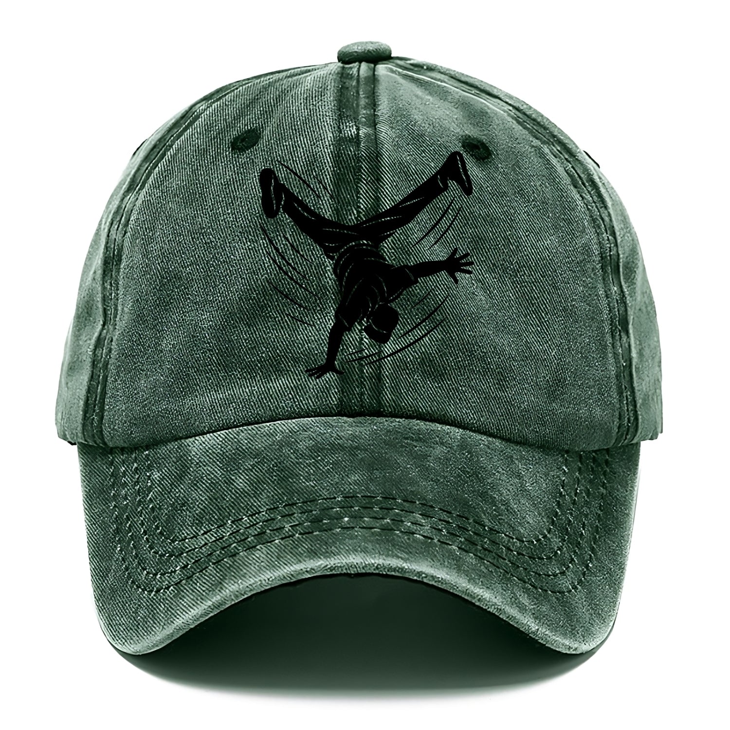 Breakdancer windmill move - Classic Cap - Forest Mist(Green)