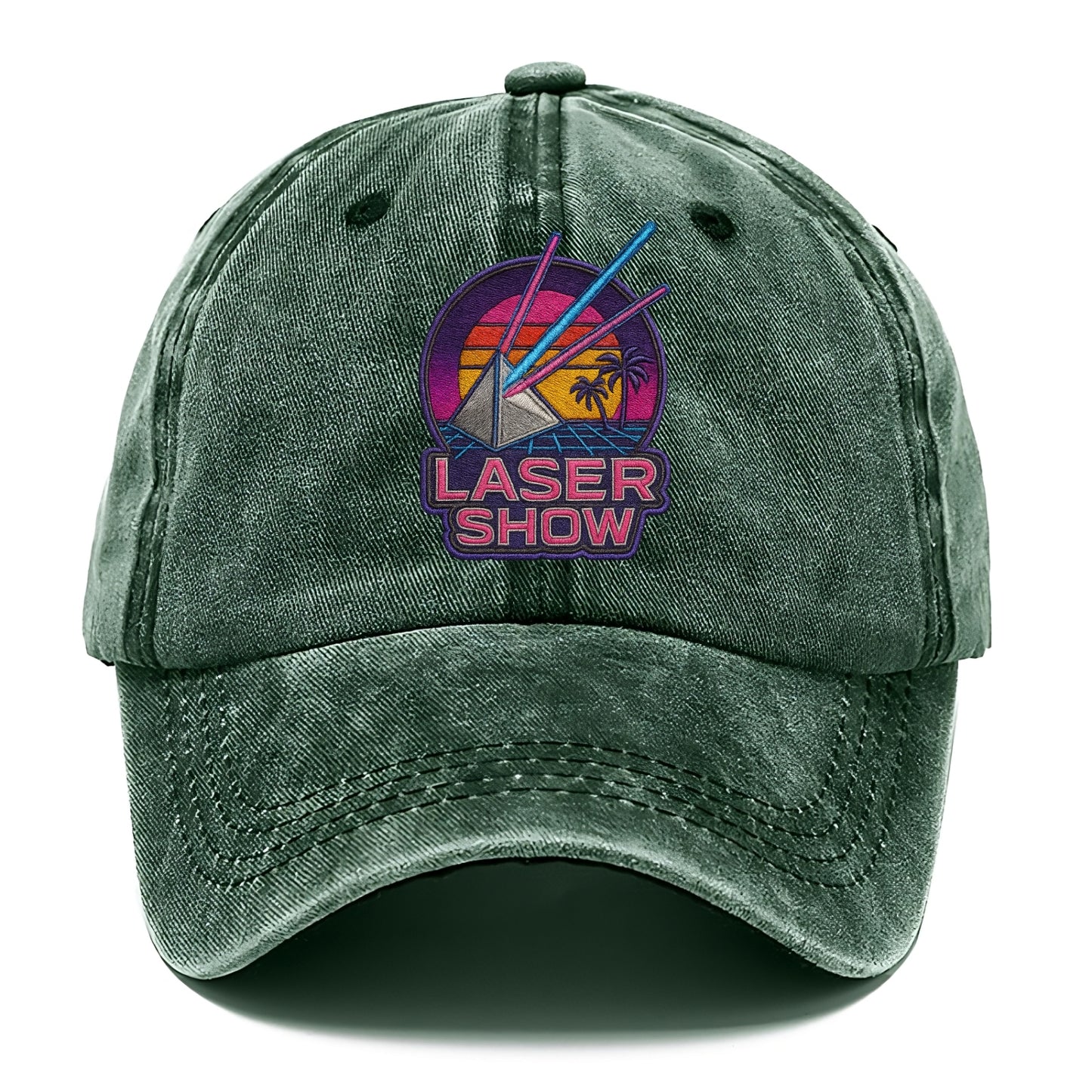 Laser Show - Classic Cap - Forest Mist(Green)