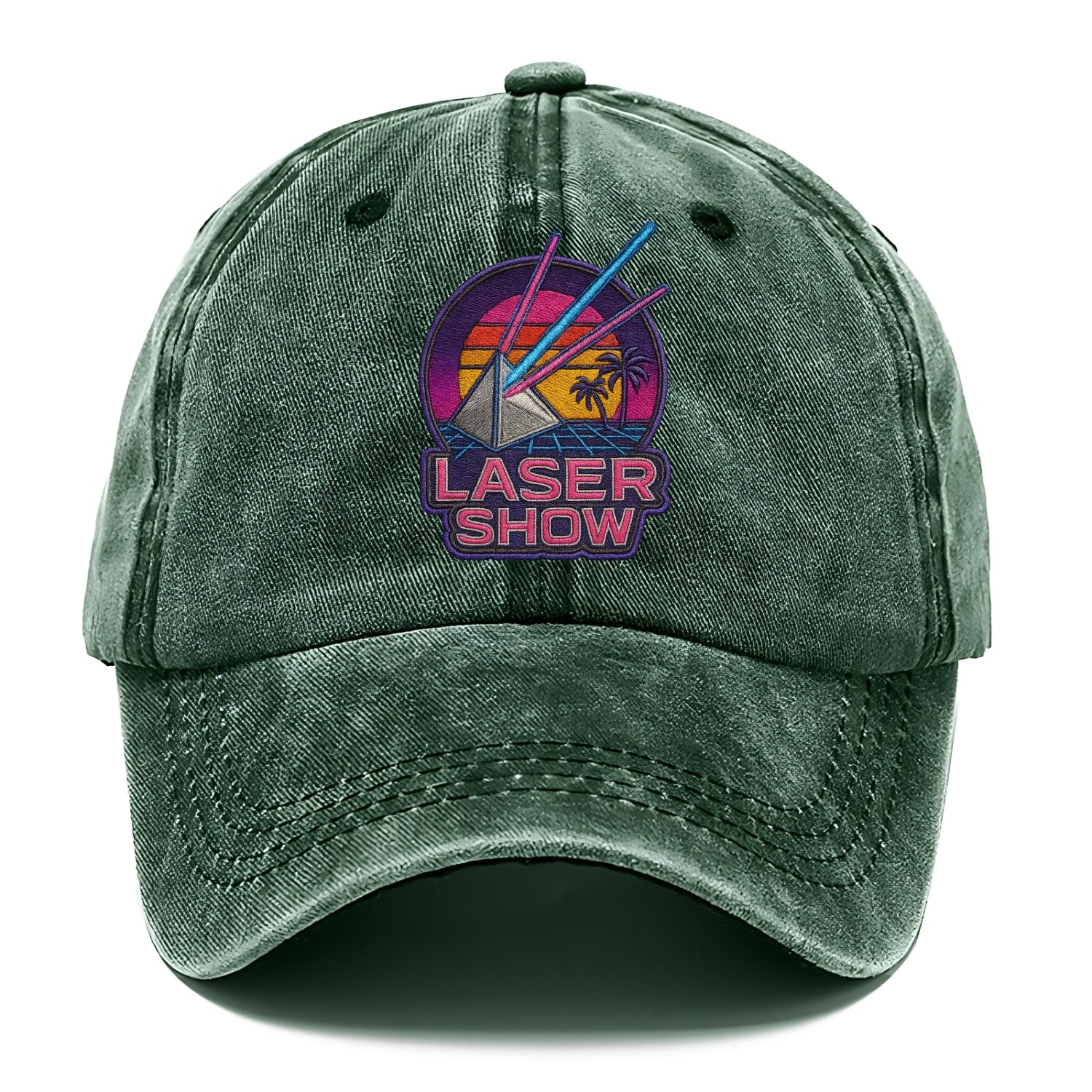 Laser Show - Classic Cap - Forest Mist(Green)