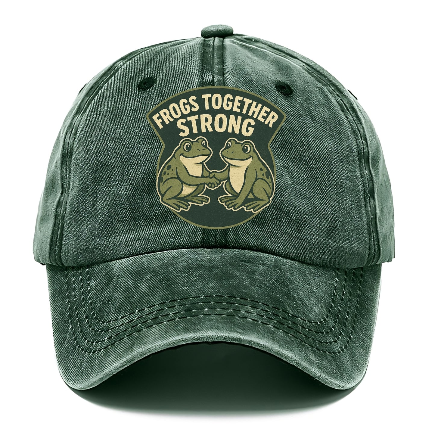 Frogs Together Strong 3 - Classic Cap - Forest Mist(Green)