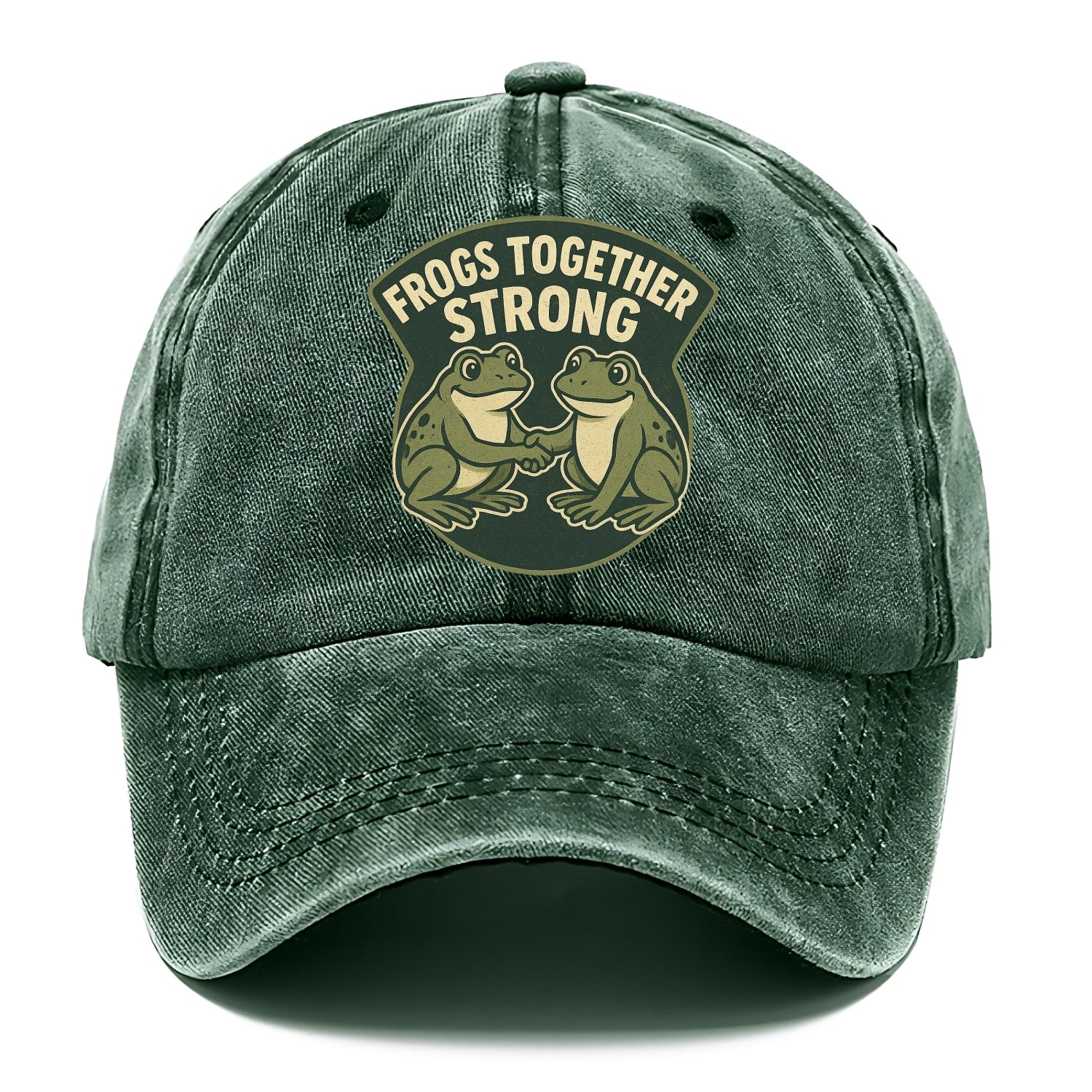 Frogs Together Strong 3 - Classic Cap - Forest Mist(Green)