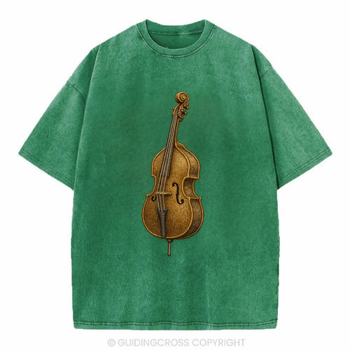 Acoustic Bass  - Vintage T-shirt