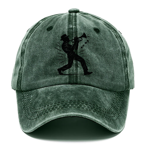 New Orleans jazz musician street corner - Classic Cap