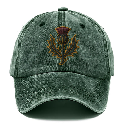 Scottish Thistle  - Classic Cap - Forest Mist(Green)