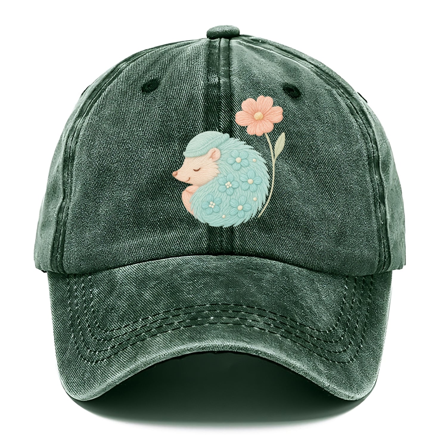 Aqua Hedgehog - Classic Cap - Forest Mist(Green)