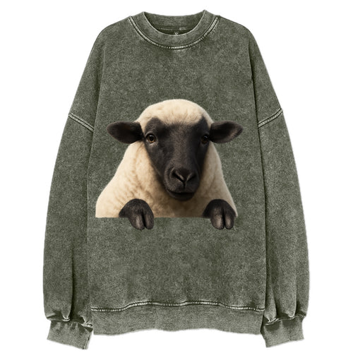 Sheep  - Vintage Sweatshirt