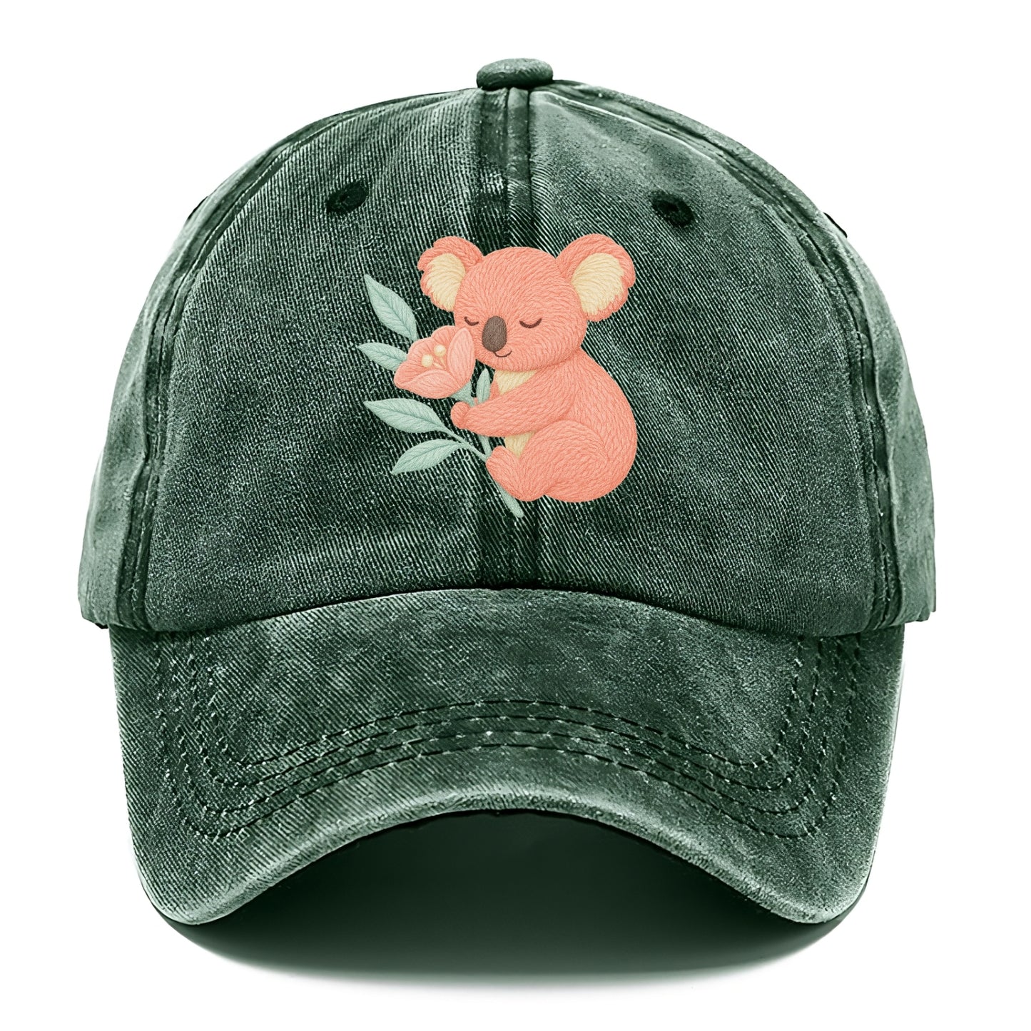Coral Koala - Classic Cap - Forest Mist(Green)