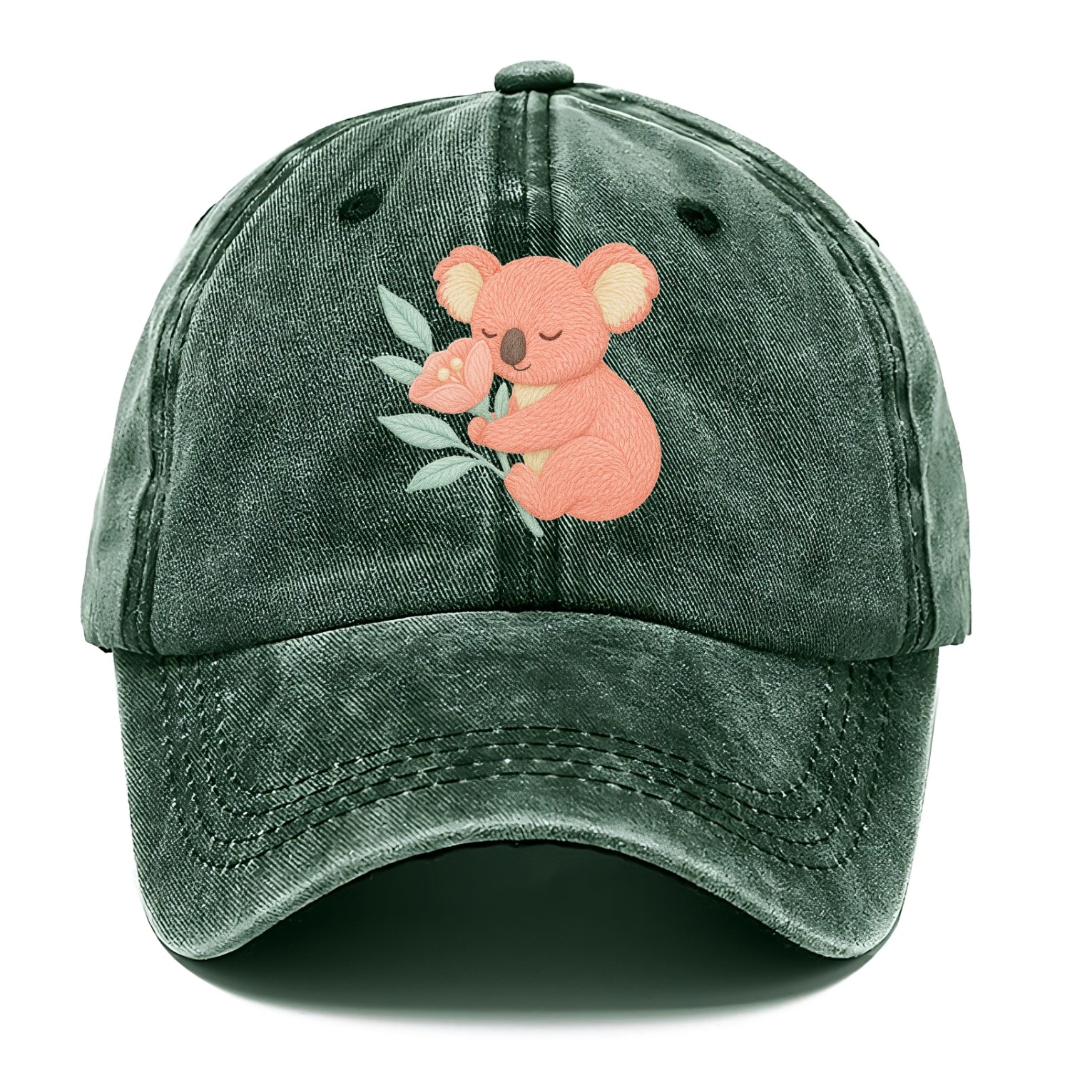 Coral Koala - Classic Cap - Forest Mist(Green)
