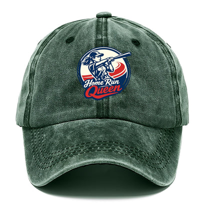 Feminine Power at Bat - Classic Cap - Forest Mist(Green)